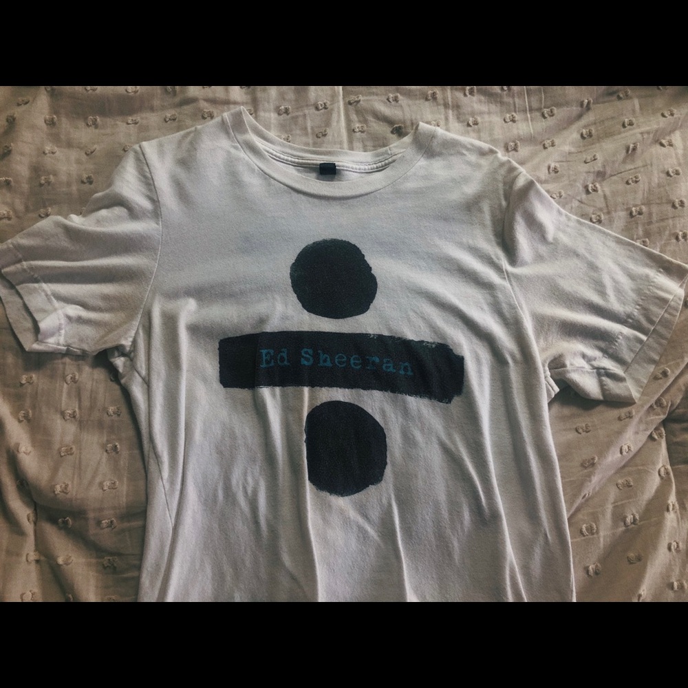 ed sheeran limited addition shirt